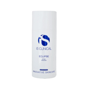 iS Clinical Eclipse All Day Moisturiser (100g) in white packaging.
