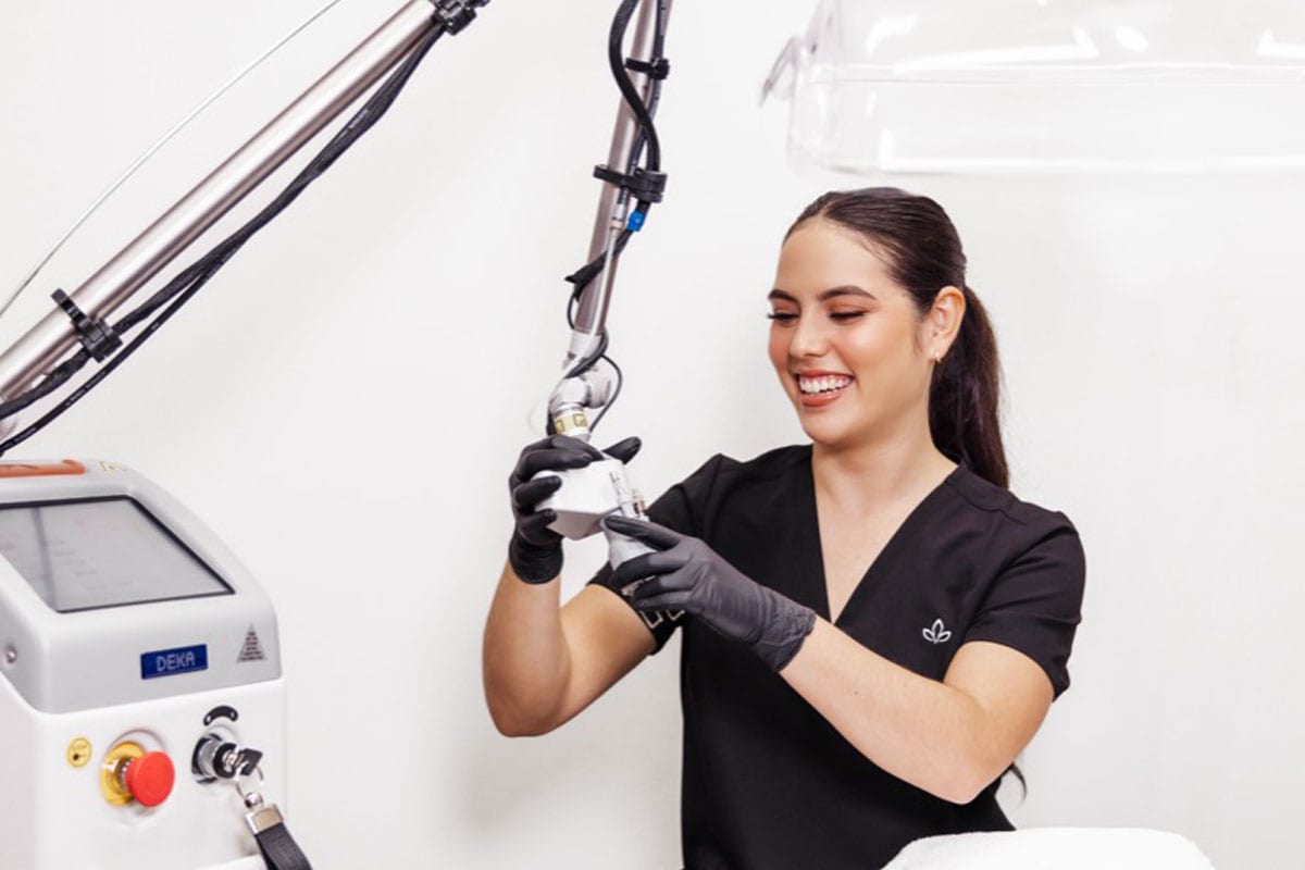 DEKA laser technology for skin rejuvenation treatment